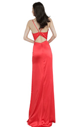 2 of 4 JVN JVN4390 Dress Red