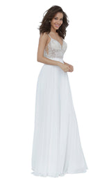 1 of 4 JVN JVN4395 Dress Off-White