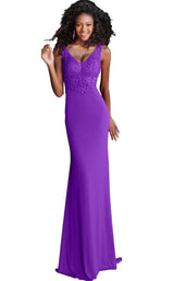 2 of 8 JVN JVN58124 Purple