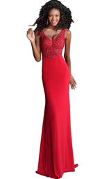 3 of 8 JVN JVN58124 Red