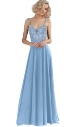 3 of 12 JVN JVN59136 Light Blue