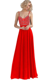 4 of 12 JVN JVN59136 Red