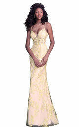 4 of 8 JVN JVN62330 Yellow-Nude