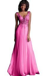 2 of 14 JVN JVN64107 Hot Pink