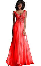 3 of 14 JVN JVN64107 Red