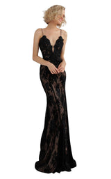 1 of 12 Jovani JVN66971 Black