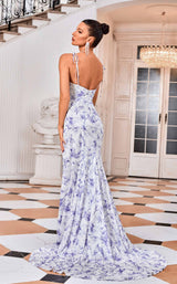 5 of 7 Jadore J24042 Lilac/Ivory