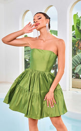 2 of 7 Jadore J24077 Light Green