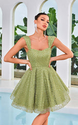 2 of 7 Jadore J24086 Light Green