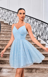 2 of 6 Jadore J24093 Light Blue