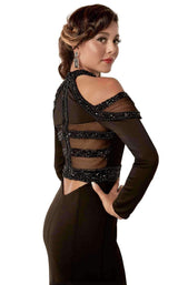 3 of 4 Jasz Couture 6274 Black