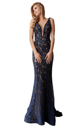 1 of 4 Jasz Couture 6287 Navy