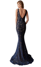 3 of 4 Jasz Couture 6287 Navy