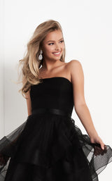 4 of 6 Jovani K03524 Dress Black