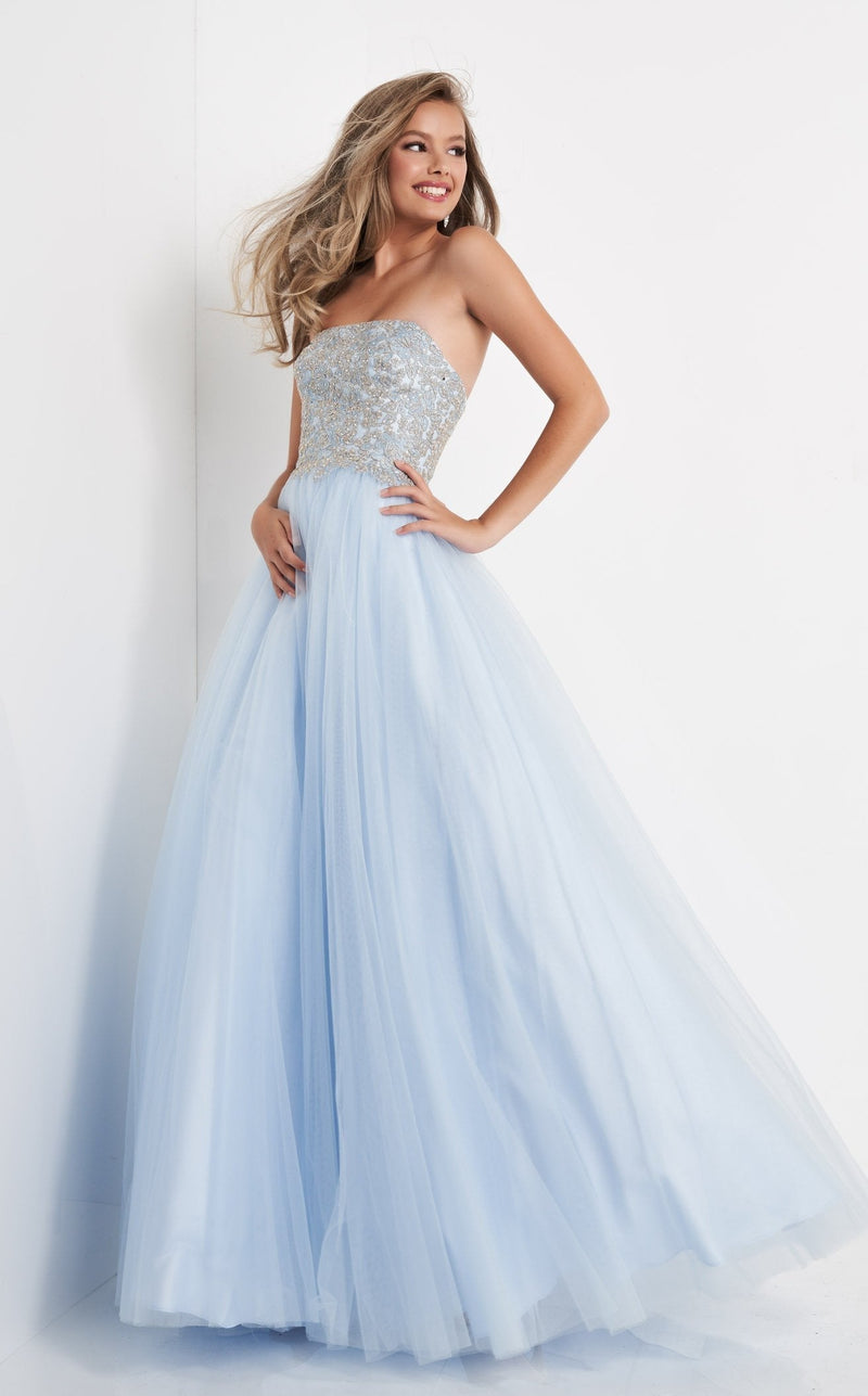 Jovani K04710 Pale Blue