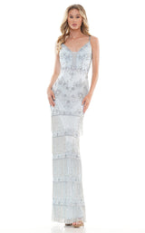 1 of 4 Colors Dress K120 Dress Powder-Blue