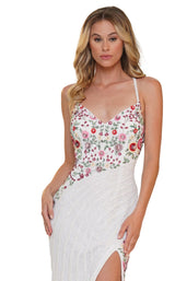5 of 6 Colors Dress K123 Dress White