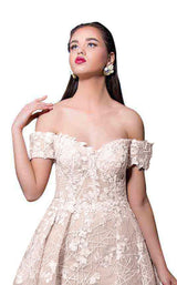 8 of 10 MNM Couture K3567 Blush