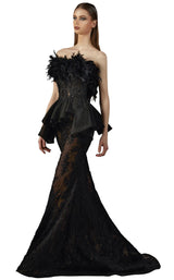 1 of 4 MNM Couture K3664 Dress Black