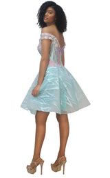 2 of 4 MNM Couture K3672 Dress Aqua