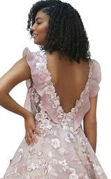 8 of 8 MNM Couture K3677 Dress Pink