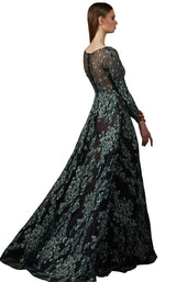 2 of 4 MNM Couture K3686 Dress Aqua