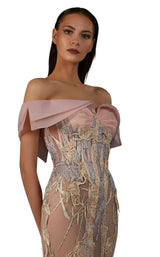 3 of 4 MNM Couture K3718 Pink