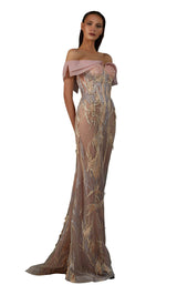 1 of 4 MNM Couture K3718 Pink