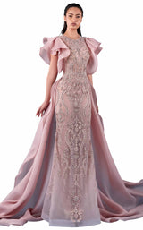 1 of 4 MNM Couture K3754 Dress Pink