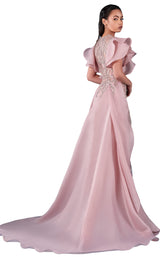 2 of 4 MNM Couture K3754 Dress Pink