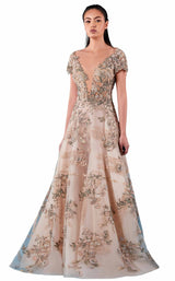 1 of 4 MNM Couture K3756 Dress Salmon