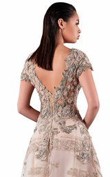 4 of 4 MNM Couture K3756 Dress Salmon