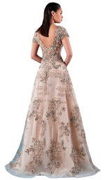 2 of 4 MNM Couture K3756 Dress Salmon