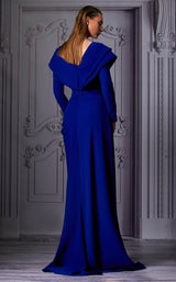 2 of 3 MNM Couture K3852 Dress Royal-Blue