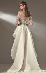 2 of 4 MNM Couture K3902 Dress Off-White