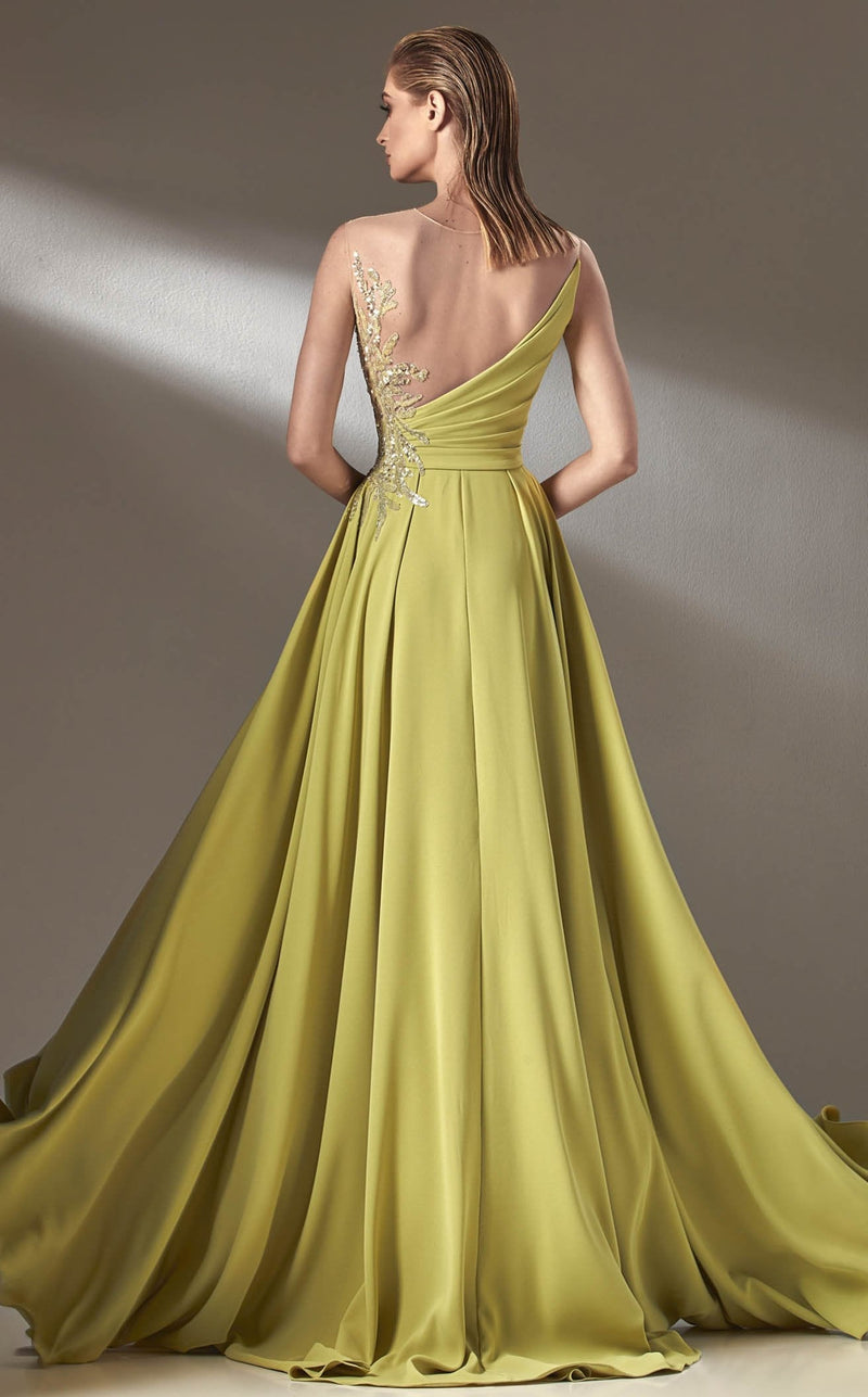 MNM Couture K3903 Dress Pistachio