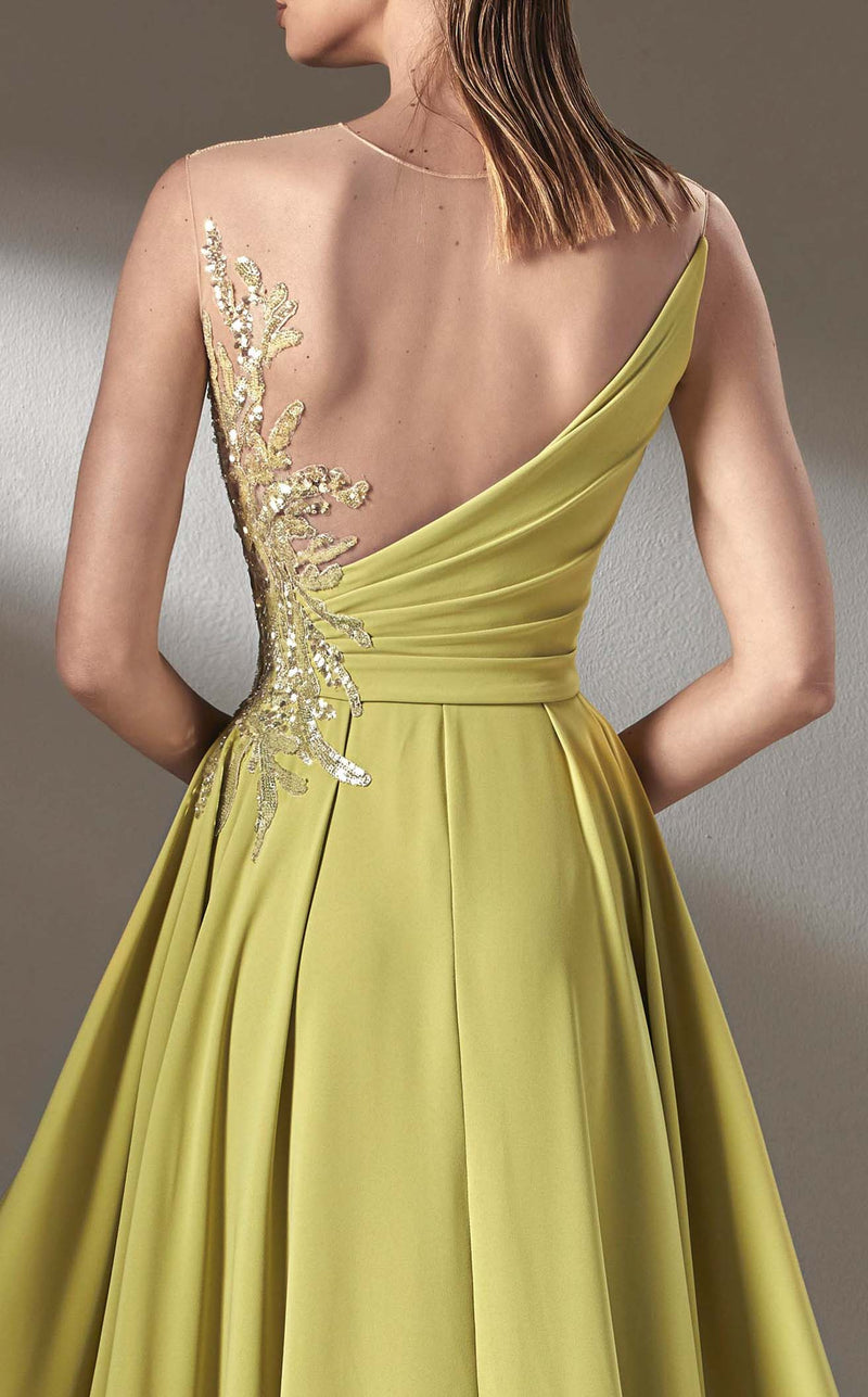 MNM Couture K3903 Dress Pistachio