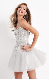 1 of 3 Jovani K59903 Silver/Silver