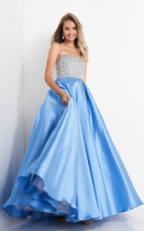 1 of 6 Jovani K66689 Sky