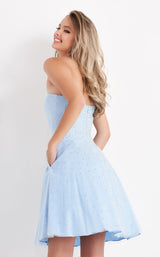 3 of 3 Jovani K68936 Light Blue