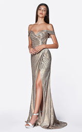 1 of 3 Cinderella Divine KC872 Dress Copper