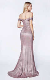 3 of 3 Cinderella Divine KC872 Dress Metallic-Rose