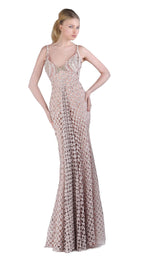 1 of 4 Revive by Tony Ward Kinda Dress Light-Pink-Silver