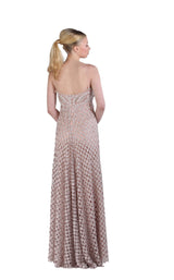 2 of 4 Revive by Tony Ward Kinda Dress Light-Pink-Silver