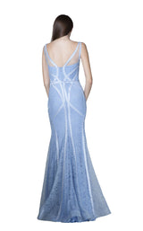 2 of 4 Revive by Tony Ward Krissy Dress Light-Blue