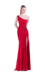1 of 4 Revive by Tony Ward Lucy Dress Red