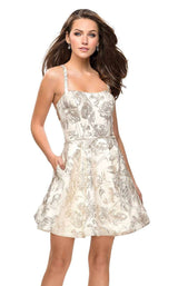 5 of 6 La Femme 26656 Ivory/Gold