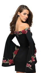 4 of 4 La Femme 26674 Black