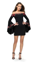 1 of 4 La Femme 26674 Black