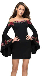 2 of 4 La Femme 26674 Black